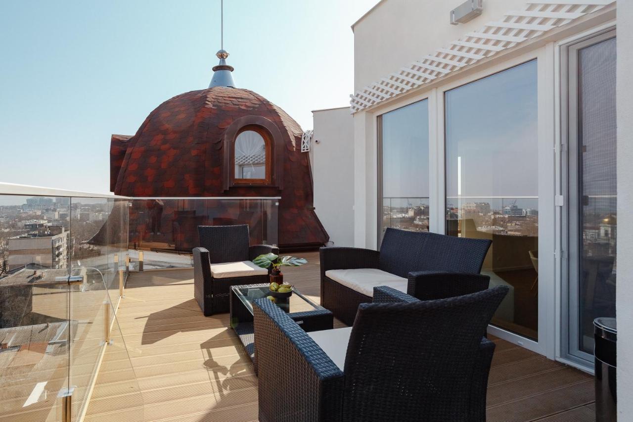 Royal Sky Apartments أوديسا المظهر الخارجي الصورة